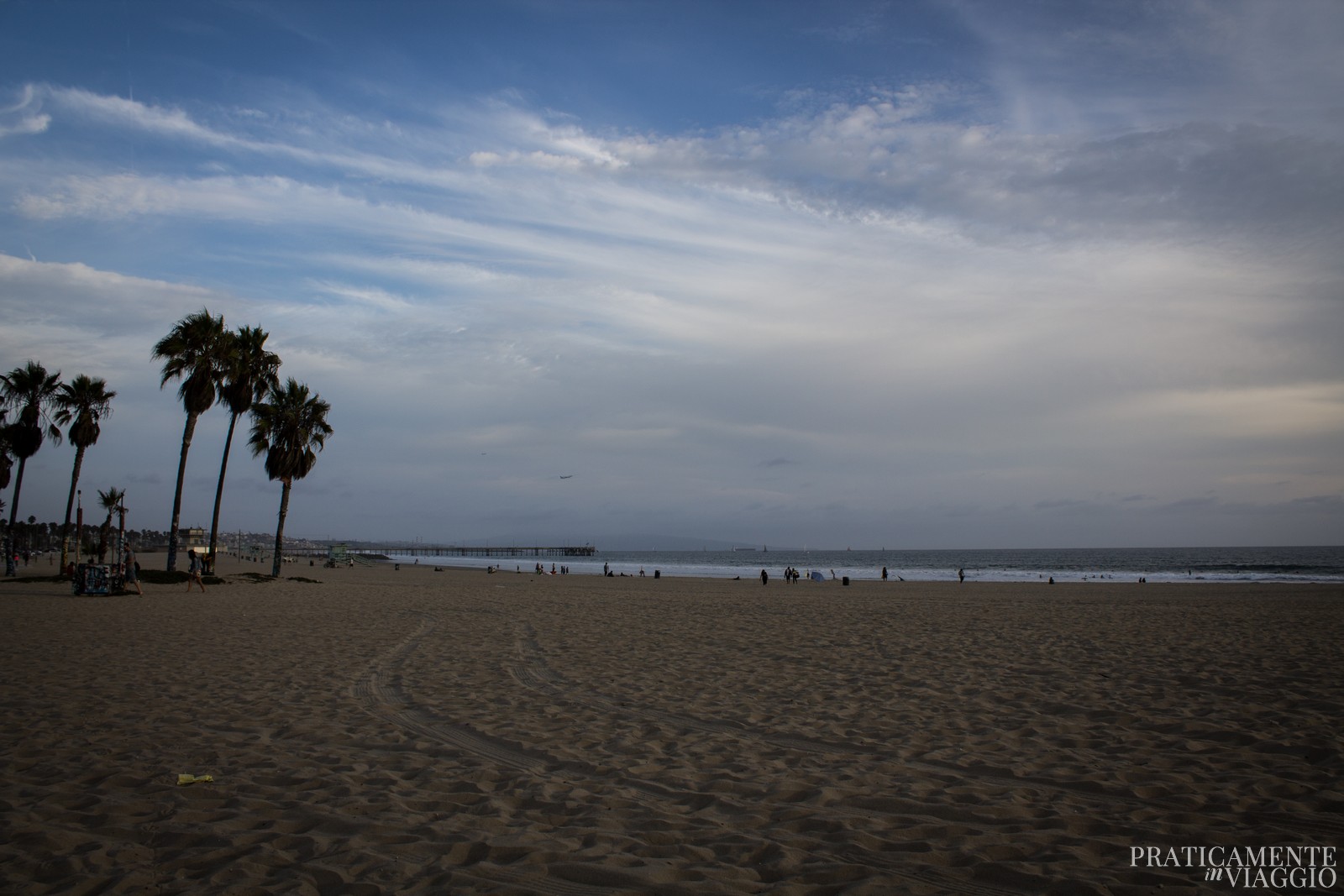 la spiaggia di Venice Beach