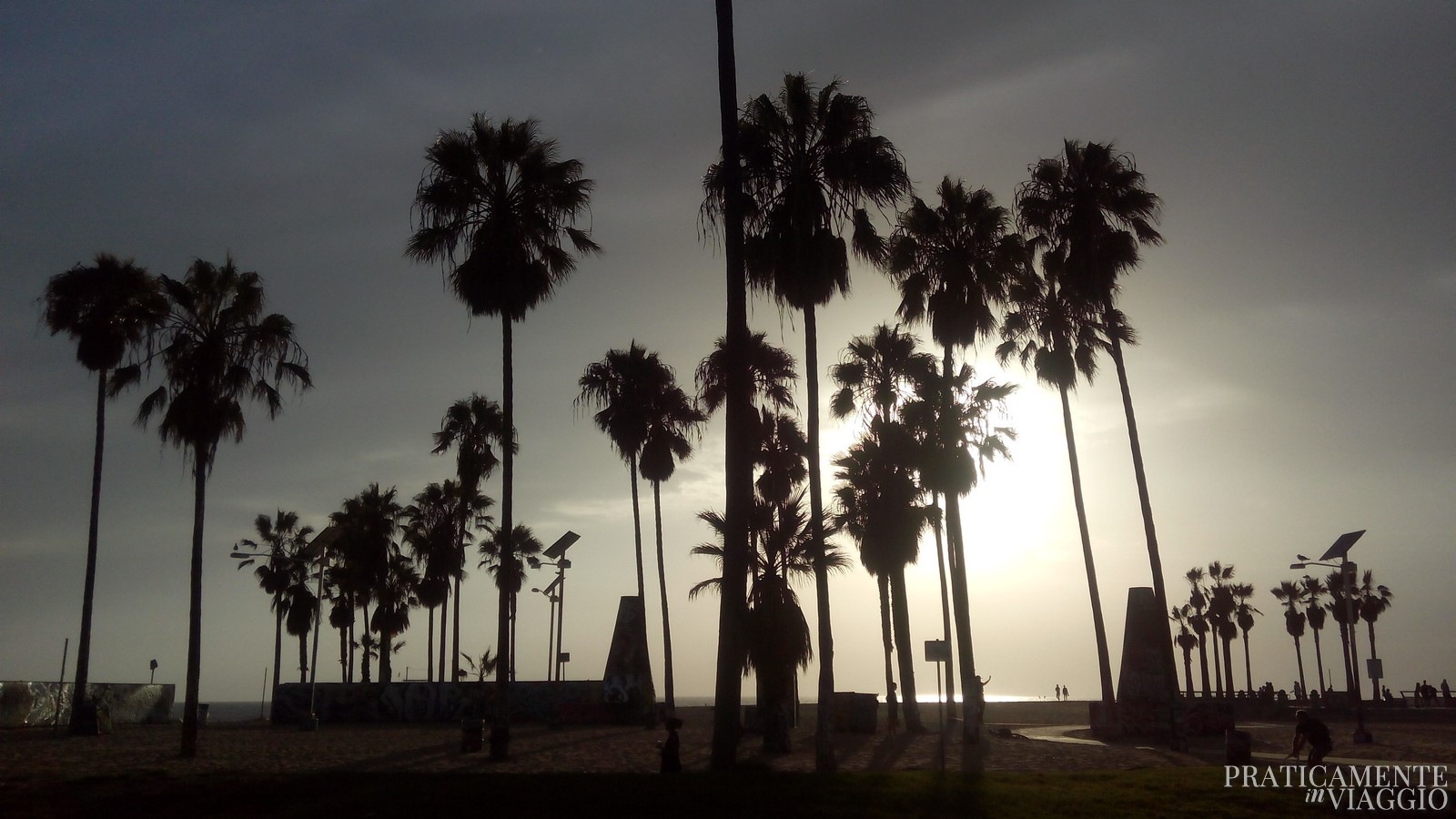 tramonto a Venice beach