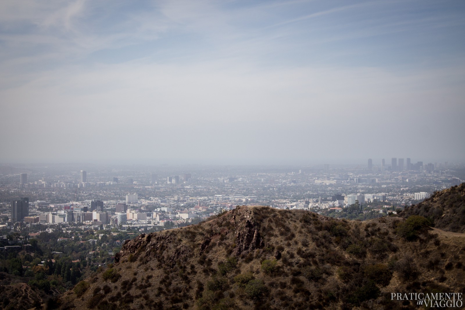 Vista su Los Angeles dal Griffith Park