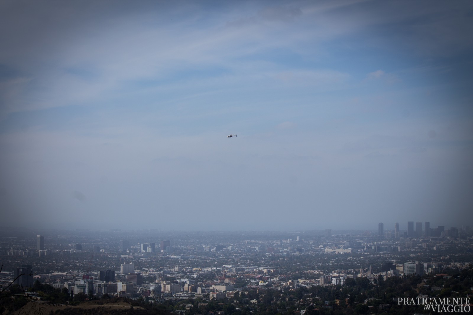 Vista su Los Angeles dal Griffith Park