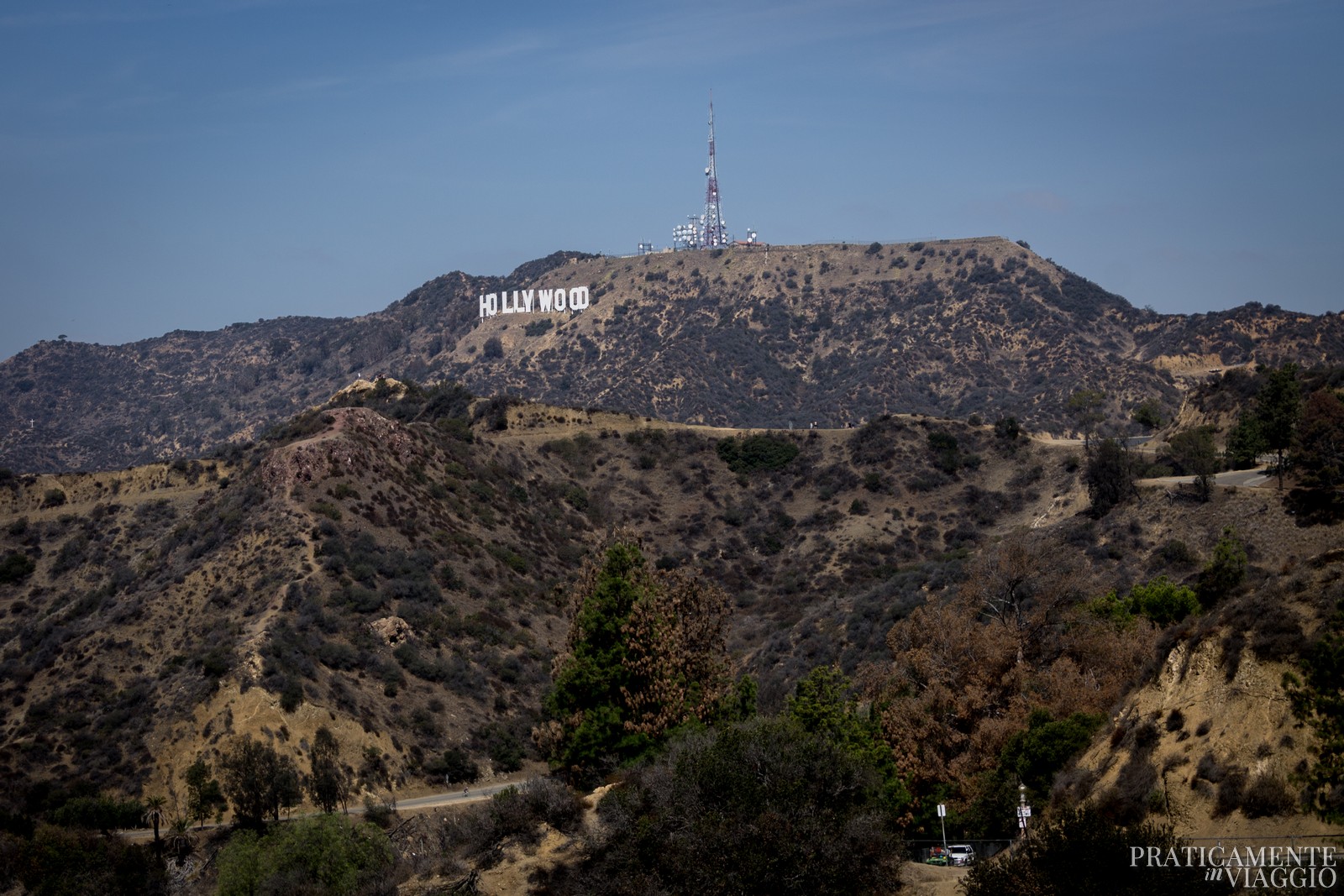 sentieri al Griffith Park a Los Angeles