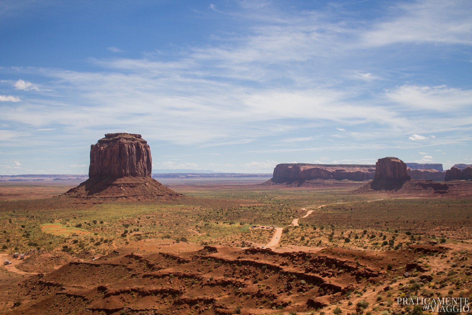 Monument Valley dall'alto