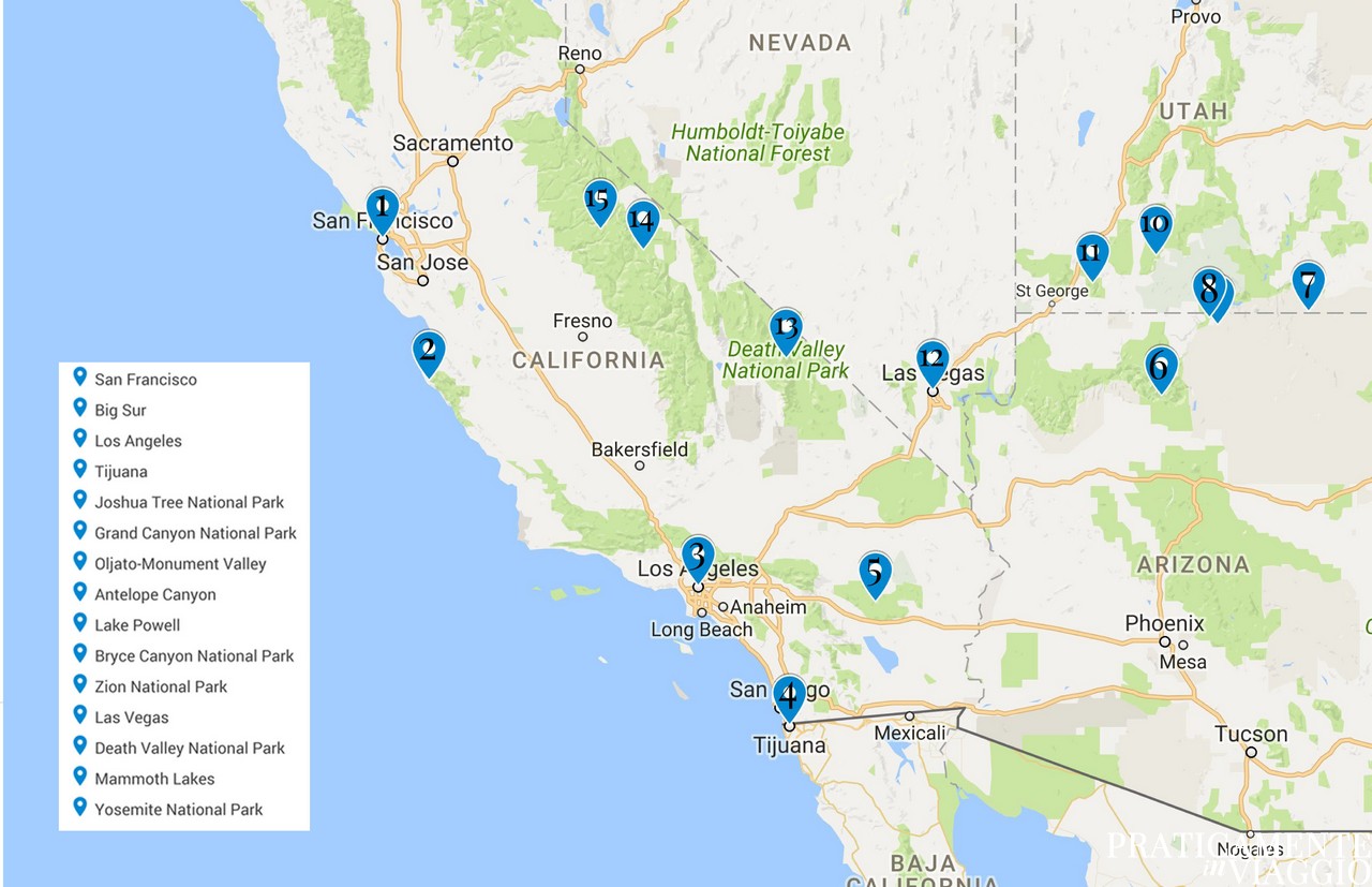 Tour della West Coast